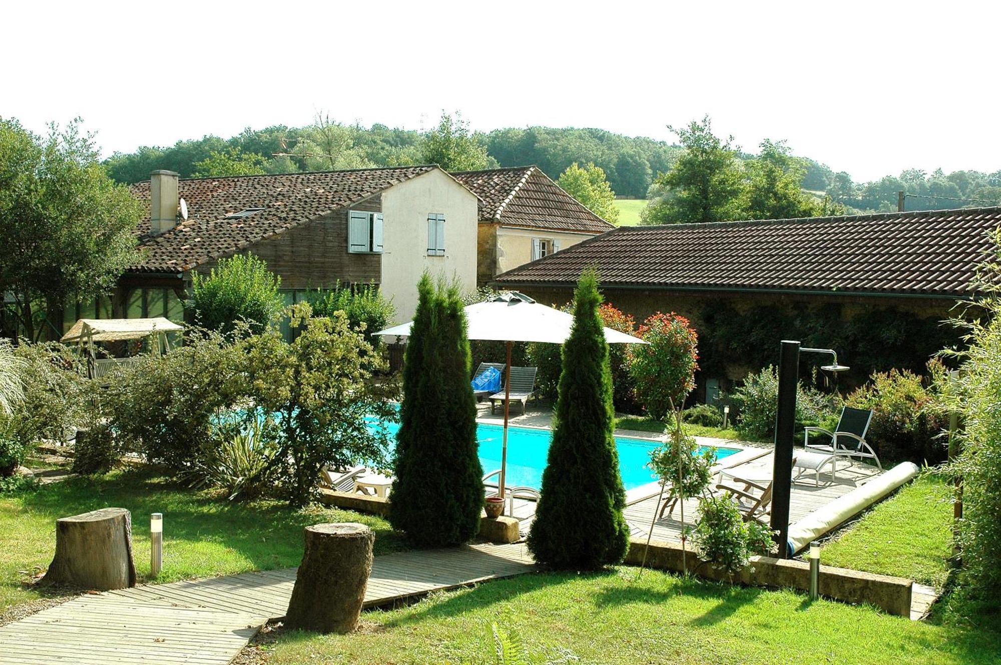Logis Le Relais Du Bastidou Hotel Beaumarches Buitenkant foto
