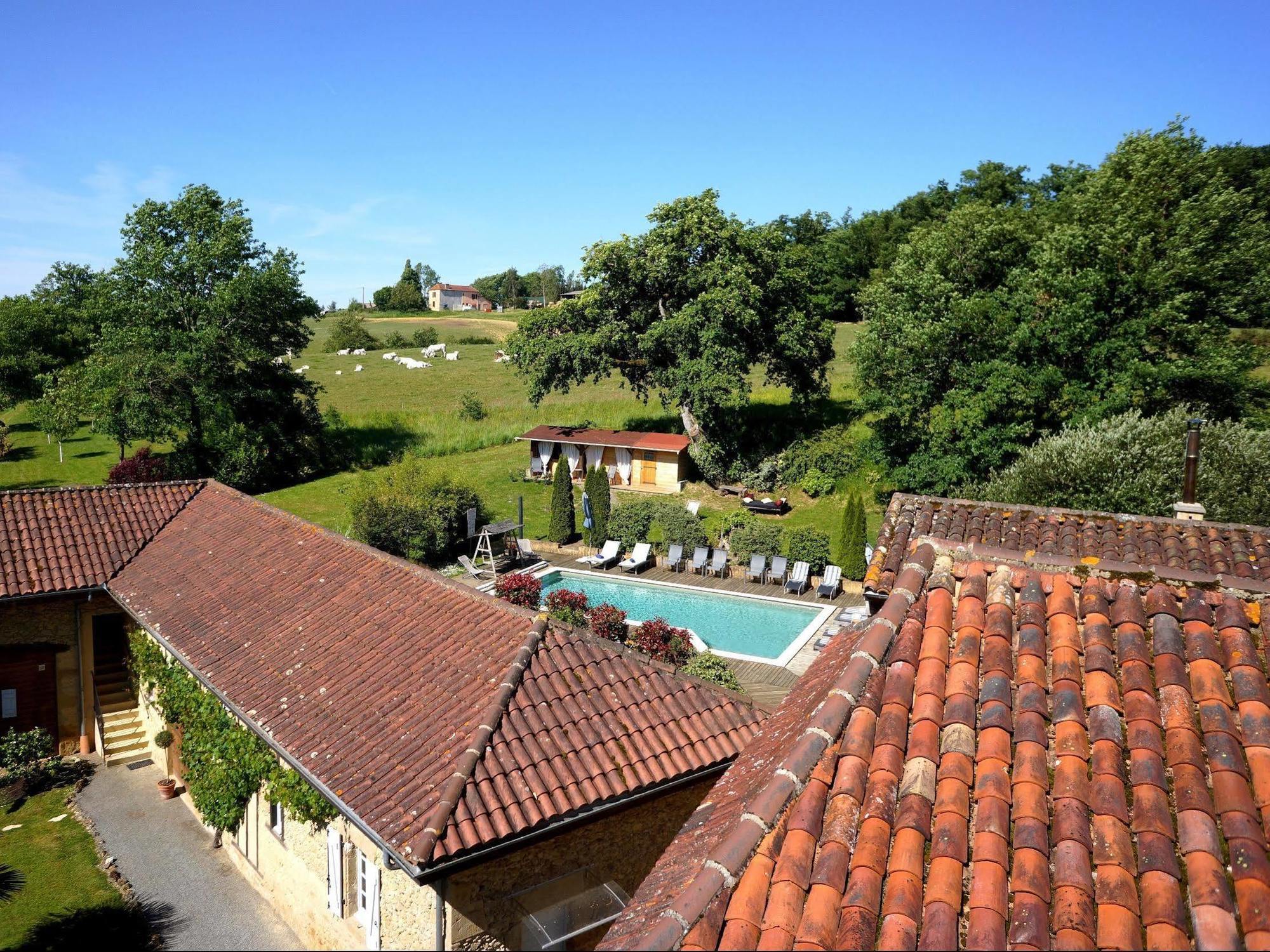 Logis Le Relais Du Bastidou Hotel Beaumarches Buitenkant foto